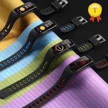 Мода для девушек и женщин женский стиль Smart Браслет наручные спортивные Водонепроницаемый часы-пульсометр Фитнес трекер запястье