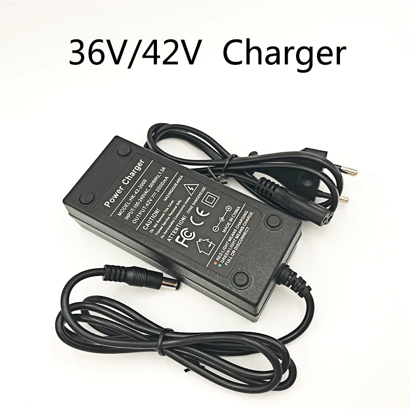 36V 2A Battery Charger Output 42V 2A Charger Input 100-240V AC Lithium Ion Li-Poly Charger for 10 Series 36V Electric Bicycle 36V 2A Battery Charger Output 42V 2A Charger Input 100-240V AC Lithium Ion Li-Poly Charger for 10 Series 36V Electric Bicycle