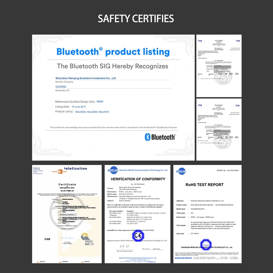 Mutto Спортивные Bluetooth наушники, рок космическая серия Роскошные Bluetooth 4,1 IPX 4 в ухо спортивные Bluetooth наушники