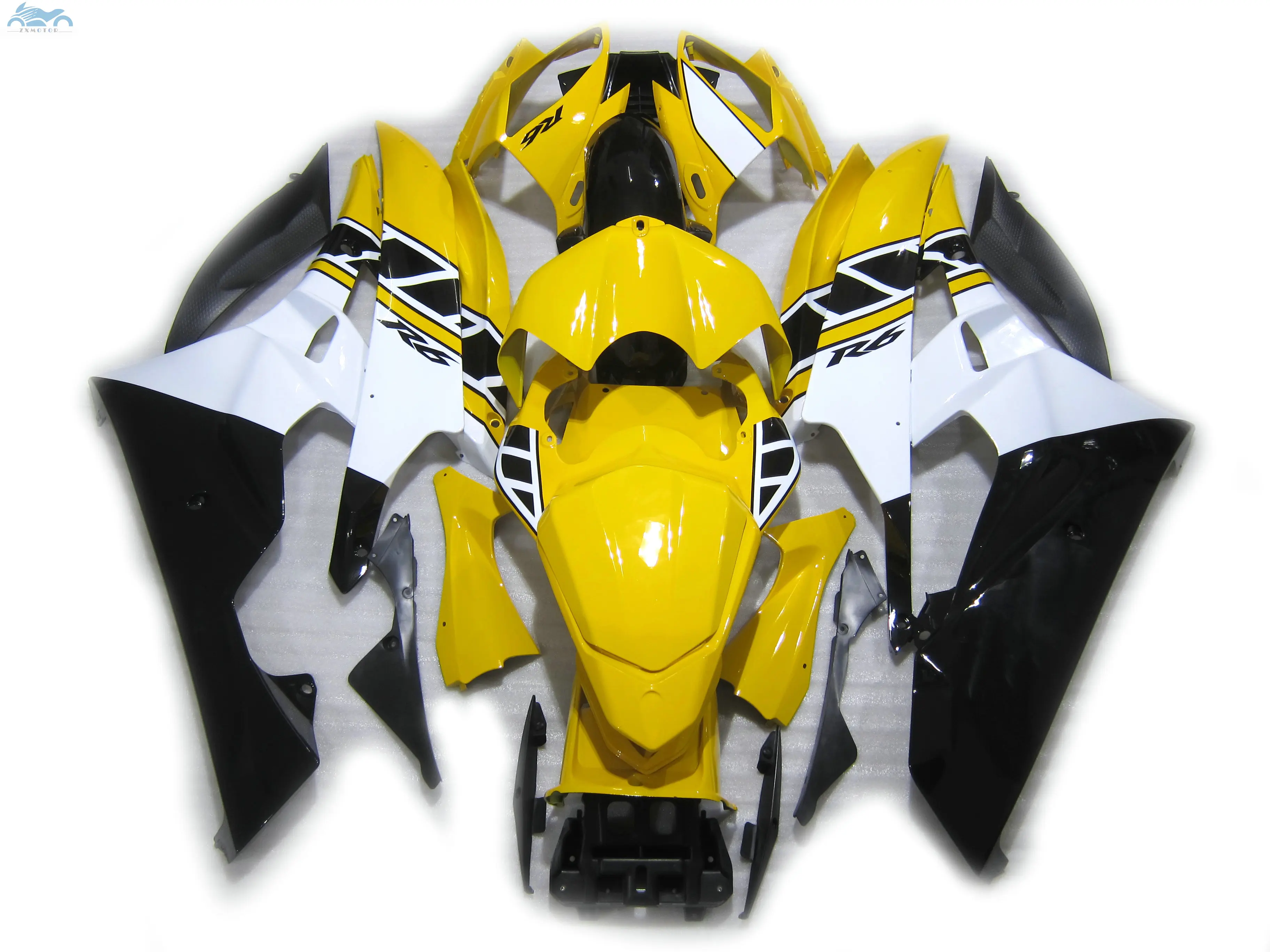 Комплект обтекателей из АБС пластика для YAMAHA R6 YZFR6 2006 2007 YZF 06 07 комплекты желтый