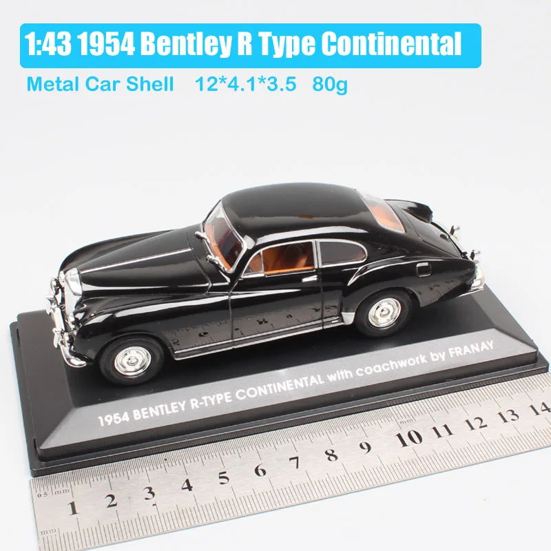 Детский 1/43 масштаб Роскошная дорога Подпись 1954 Bentley R Тип Континентальный с coachwork от Franay литые автомобили модели автомобилей игрушки