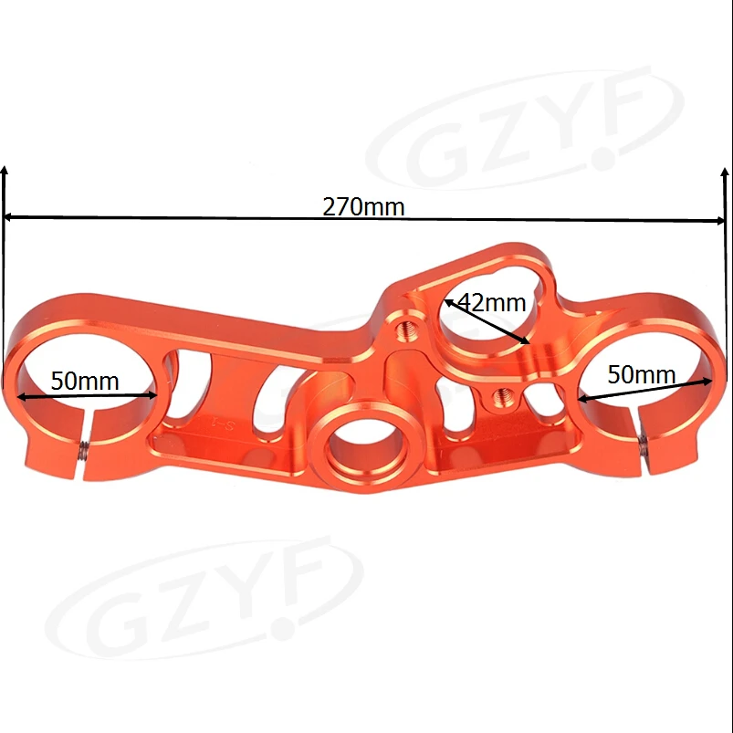 CNC мотоцикл передний верхний зажим тройное дерево для Suzuki GSXR600/750 GSX-R600/750 2006-2009 K6 и GSXR1000 2007-2008 K7