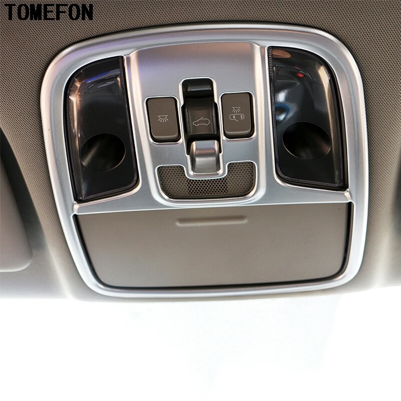 TOMEFON ABS Матовый для KIA Sportage 2016 2017 Автомобильный Интерьер лампа чтения Крышка лампы