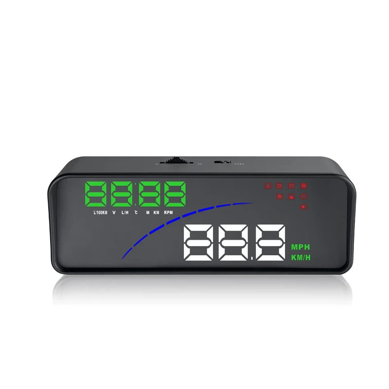 3 6 дюйма P9 OBDII Автомобильный HUD OBD2 порт дисплей окна экран скорость проектор