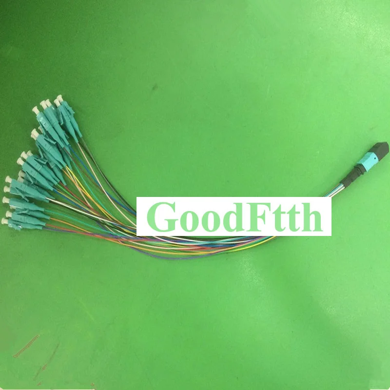 

Patch Cord Jumper Cable MPO-LC Multimode OM3 24 cores fibers GoodFtth 1-3m