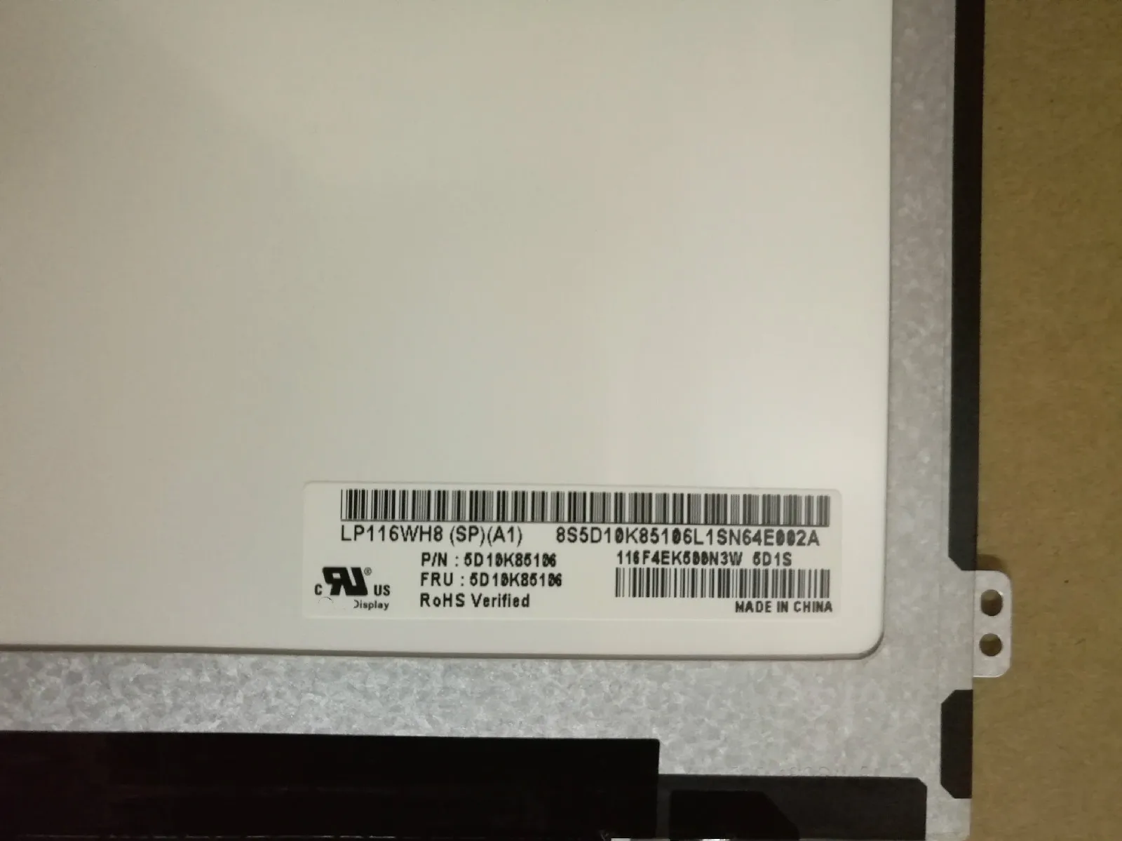 SP LP116WH8-SPA1 11.6/" Touch LCD Screen For Lenovo Chromebook N22 LP116WH8 A1