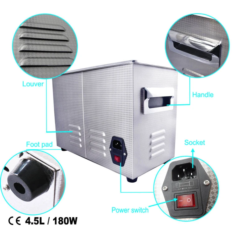 limplus ultrasonic cleaner details 4.5L