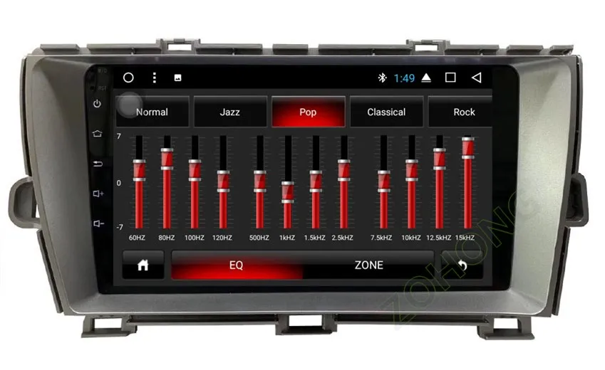 Discount 9 inch PIP Octa 8 Core Android Car DVD Player for Toyota Prius auto Multimedia Navigation GPS Radio stereo FM bluetooth WIFI Map 30