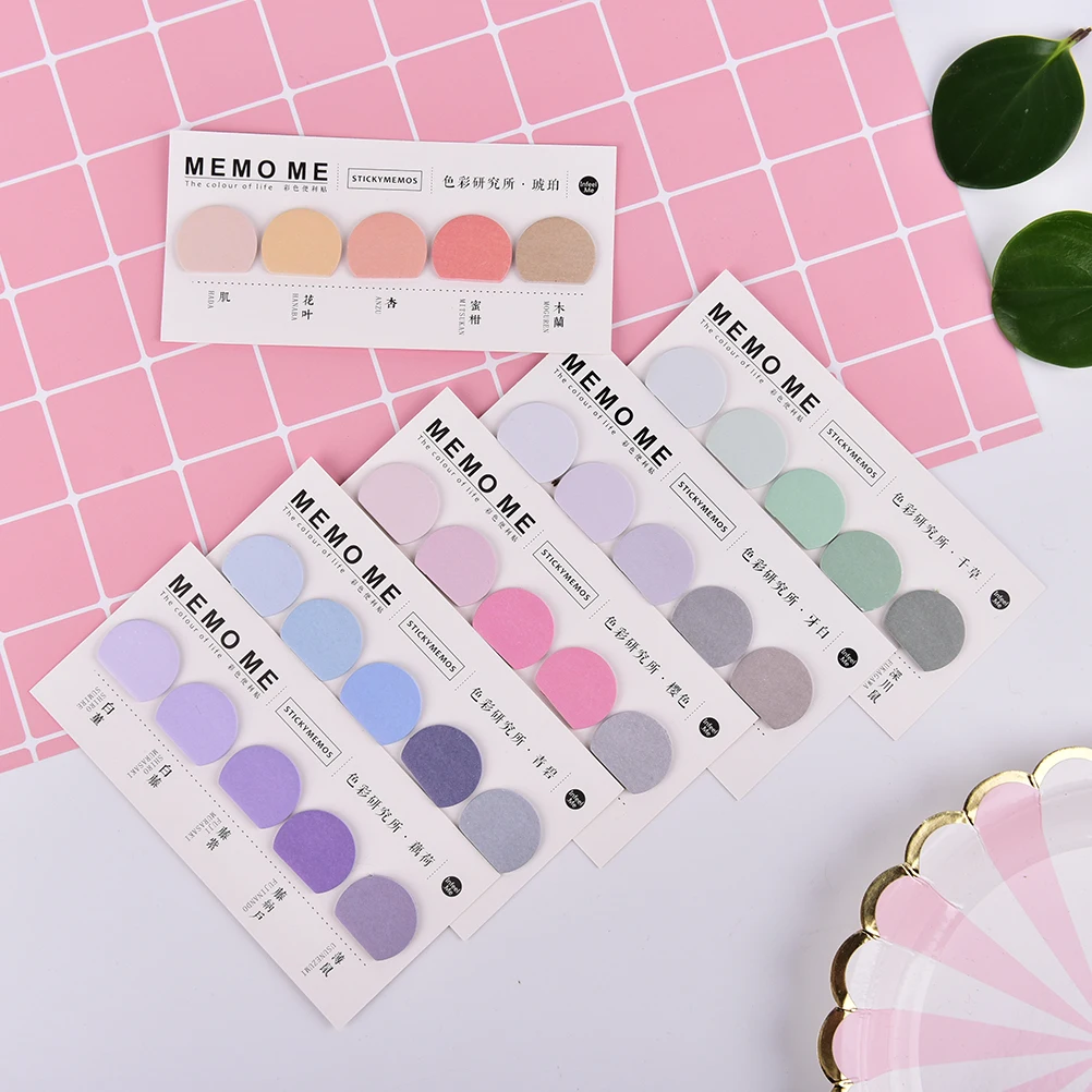 

Cute Sticky Note Memo Pad for School & Office Supplies Stationery New Index Paper Sticker for Notebook Diary Note