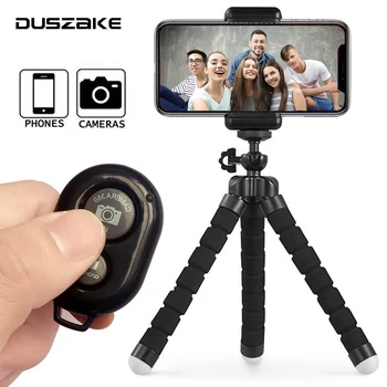 

DUSZAKE Flexible Gorillapod Mini Tripod for Phone Tripod Stand Live Mini Phone Tripod for iPhone Xiaomi Phone Camera Accessories