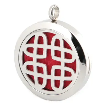 

10pcs Silver Jewelry Love Day Aromatherapy Essential Oils Stainless Steel pendant Perfume Diffuser Locket Necklace