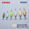 YAPADA Spoon 013 Loong Claw strengthen Treble Hook 3g/5g 38-45mm Multicolor Zinc alloy Metal Spoon Feather Fishing Lures Bass ► Photo 2/6