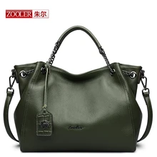 ZOOLER Luxury woman Handbags Genuine Leather Hobo Bag Fashion Soft Casual Tote Top-handle Shoulder Bags bolsos mujer#BC-8130