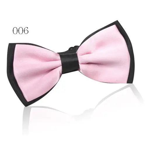 Биколор мужской галстук-бабочка для свадьбы Вечерние - Цвет: SS006