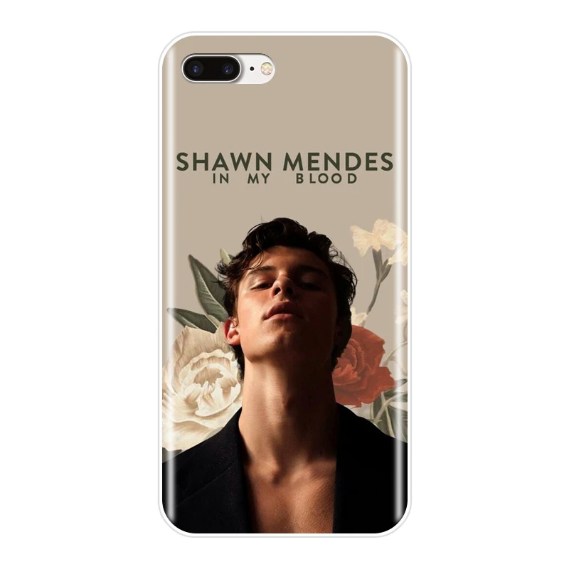 Чехол для телефона Shawn Mendes Singer s для iPhone X, XR, XS, MAX, 8, 7, 6 S, 6 S, чехол из мягкого силикона и ТПУ, задняя крышка для iPhone 8, 7, 6 S, 6 S Plus - Цвет: No.3