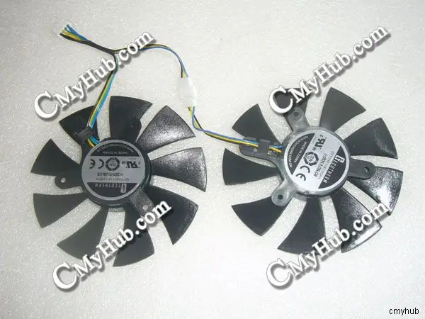 Новинка для MSI 450 красочного GT730 GT740 Zotac GTX1070 ZT-P10700G-10M MINI GFY09010E12SPA вентилятор