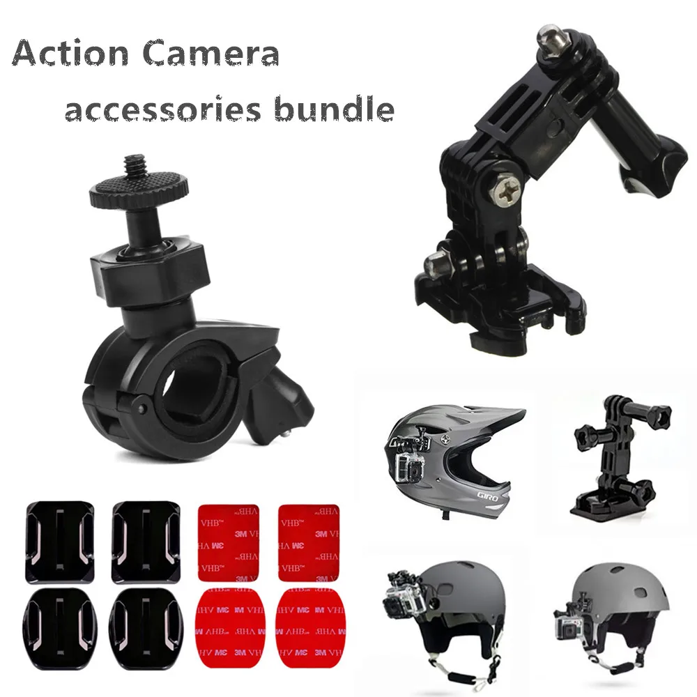 

limitX Bike Helmet Accessories kit for Garmin Virb 360 Ultra 30 Kodak PIXPRO 4KVR360 SP360 4K Olympus Tough TG-Tracker