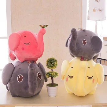 

Creative Butterfly Elephant Plush Toy Hug Plush Doll Elephant Pillow Children Girlfriend Christams Birthday Gift