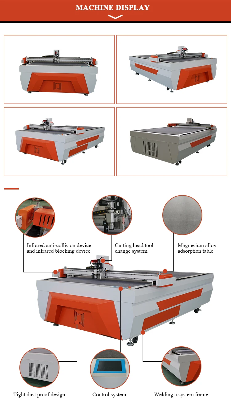 Ткань пюре джинсы волокна осциллирующей формы нож для резки CNC для резинового кремния