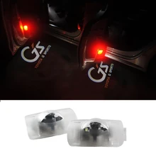 2X LED Door Light Emblem Replacement Courtesy Welcome Door Light for Toyota Avensis Prado Reiz Camry HighLander Corolla