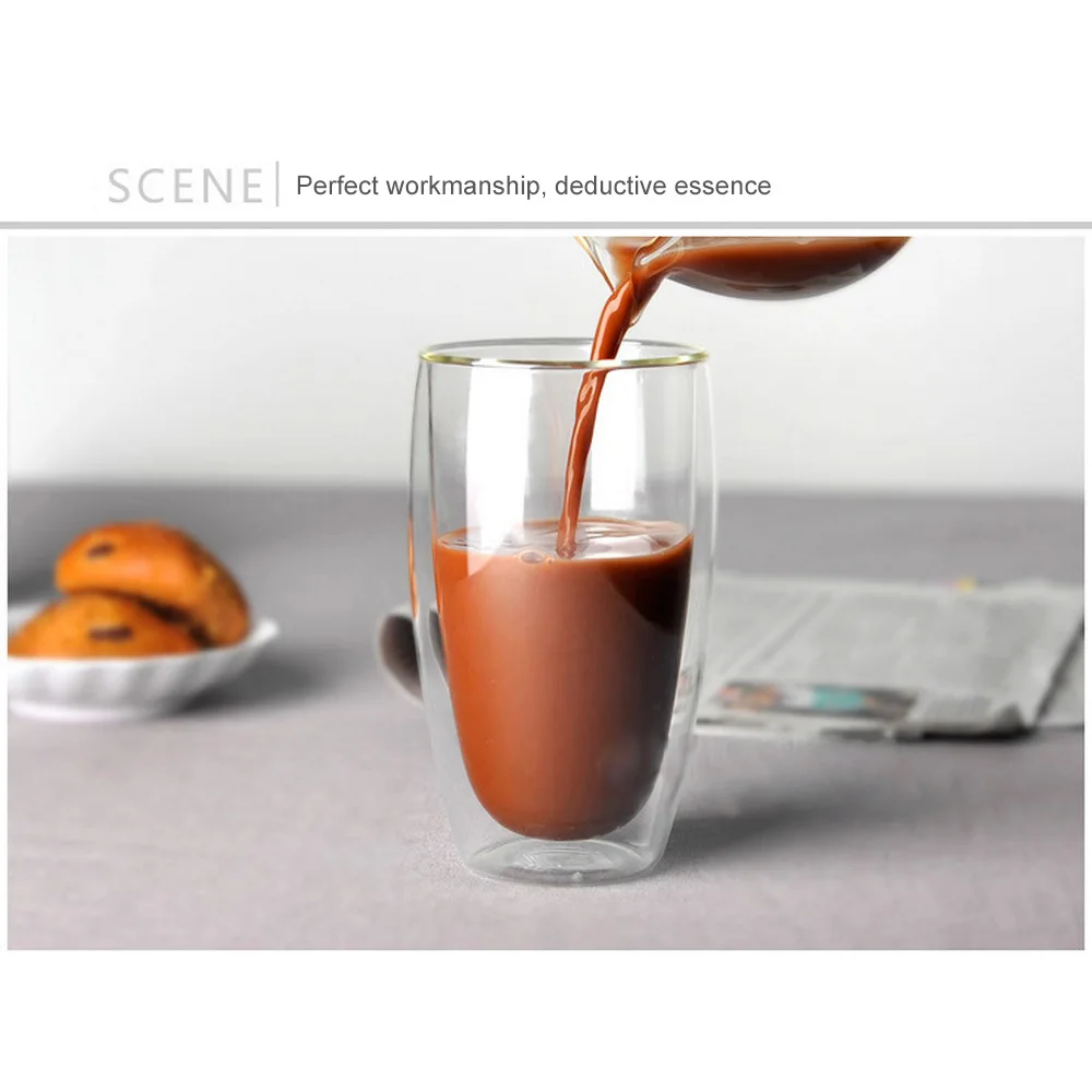 250ml 350ml 450ml Heat Resistant Double Wall Glass Kungfu Tea Drinkwear Cup Drink Health Regimen Mug Coffee Cup 250ml 350ml 450ml Heat Resistant Double Wall Glass Kungfu Tea Drinkwear Cup Drink Health Regimen Mug Coffee Cup