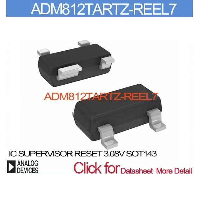 Adm812tartz reel7 IC руководитель сбросить 3.08 В SOT143 ADM812TARTZ RE вкл 812 т 812TA ADM812TAR 812TAR|inc black|inc