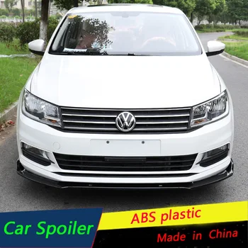 

For Santana Front spoiler Front Bumper Diffuser Protector For 2016 2017 2018 Volkswagen Santana Body kit bumper Front shovel