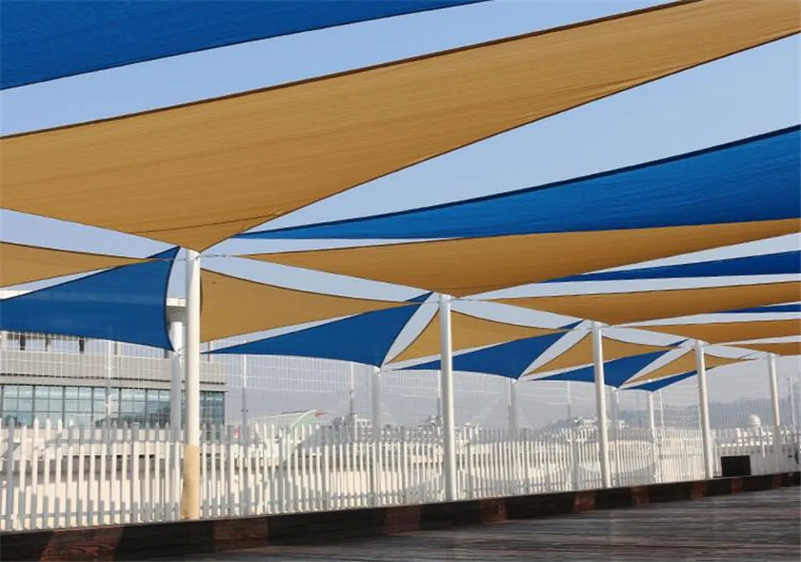 Sombra de HDPE vela hecha a medida de alta densidad gruesa al aire libre parasol neto Anti Uv toldo adecuado para balcón jardín patio