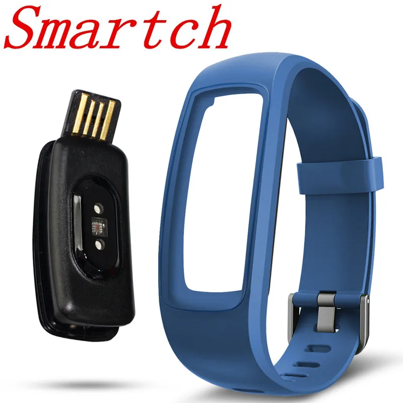 

Smartch ID107 HR Plus Smart Wristband Bracelet Heart Rate Monitor Sports Cardio Fitness Tracker Guide Breathing Bluetooth Band