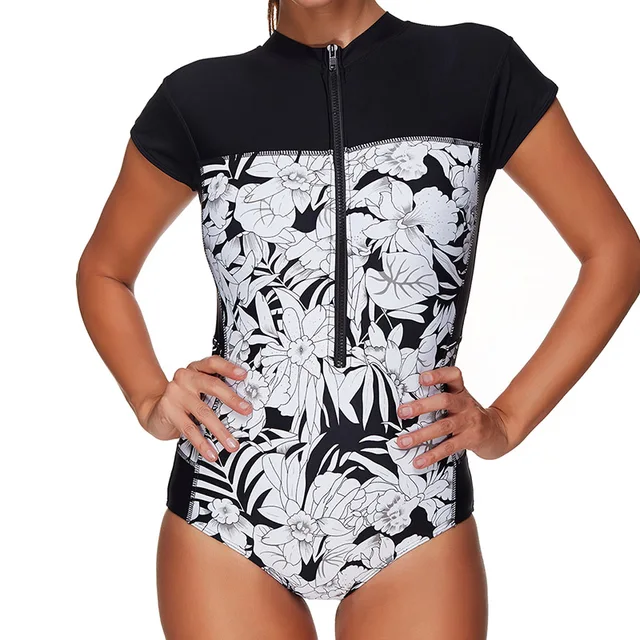 Best Price Bathers One-Piece Suit Zipper Swimwear Female One-Piece Swimsuit Solid Plus Size Sport Bathing Suit Clothes Swimming Suit Women Best Price Bathers One-Piece Suit Zipper Swimwear Female One-Piece Swimsuit Solid Plus Size Sport Bathing Suit Clothes Swimming Suit Women
