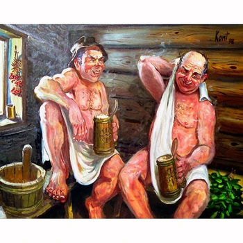 

Full Square/Round Drill 5D DIY Diamond Painting "Bathing Old Man" 3D Diamond Embroidery Cross Stitch Home Decor Gift