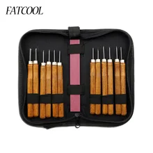 13 шт./компл. резьба по дереву ручная Инструменты Наборы узкий скребок долото шлифовальный камень деревянный набор инструментов для резьбы для начинающих DIY ремесло Резьба