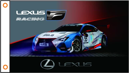 

car flag custom flag car LEXUS banner 3x5ft 100% Polyester 104