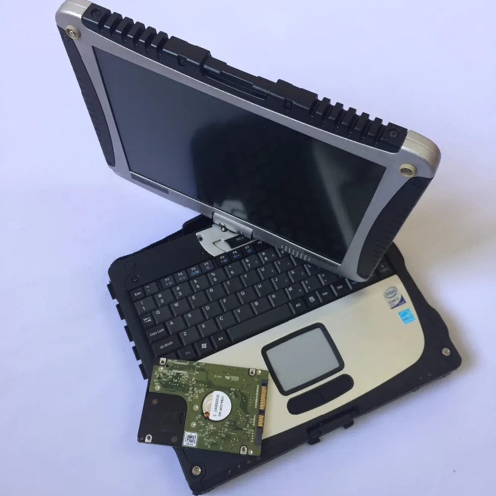 Новинка 2019 высокое качество CF19 ноутбук для Panasonic Toughbook диагностический ПК 160 Гб HDD