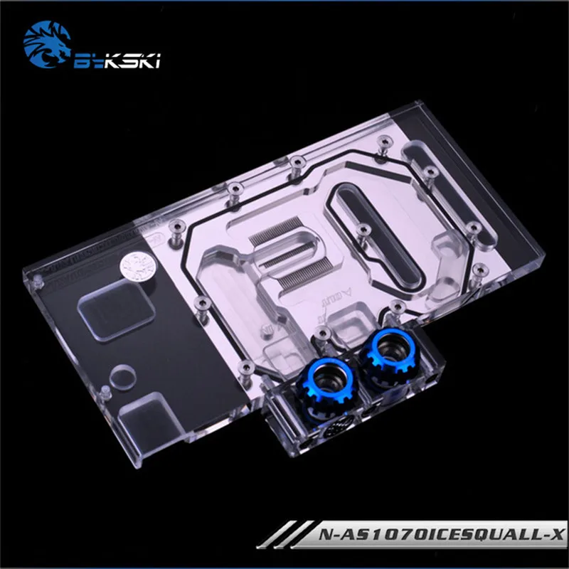 Водяной блок Bykski для игровой видеокарты ASUS GTX1060 1070 1070|Кулеры/вентиляторы/системы