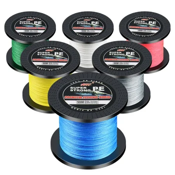 

500M Super Strong Japan Multifilament PE 4 Braided Fishing Line 0.4,0.6,0.8,1.0,1.5,2.0,2.5,3.0,3.5,4.0,5.0,6.0,7.0,8.0,10