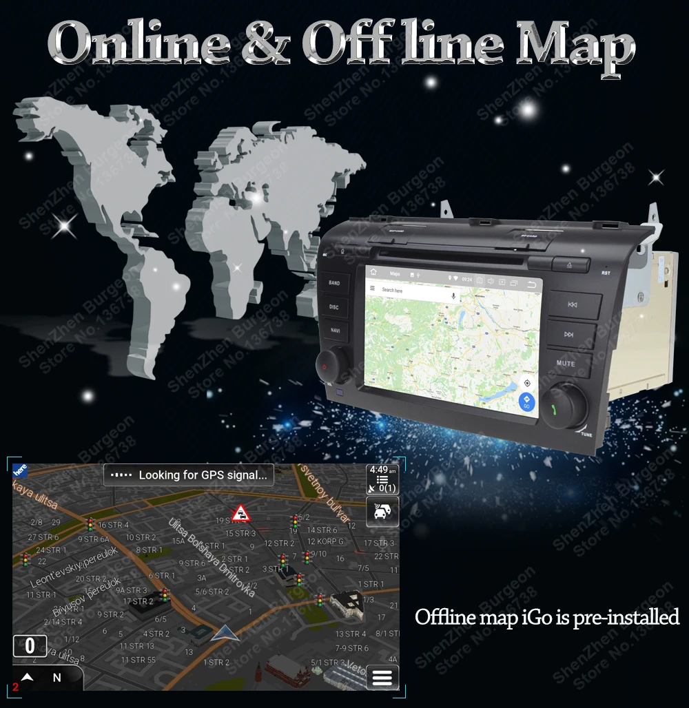 Excellent HD IPS 4GB RAM Android 8.0 Octa Core Car DVD Player GPS Navi Stereo Radio for MAZDA3 MAZDA 3 2004 2005 2006 2007 2008 2009 Car 14 Excellent HD IPS 4GB RAM Android 8.0 Octa Core Car DVD Player GPS Navi Stereo Radio for MAZDA3 MAZDA 3 2004 2005 2006 2007 2008 2009 Car 14