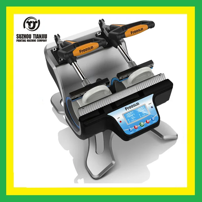 

MINI Double station mug heat press machine mug heat transfer machine ST-210