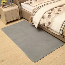 Серый 80*130 см с эффектом памяти, сплошной мат, коврик для спальни, коврик, коврик для прихожей, гостиной, кухни, напольный, для улицы