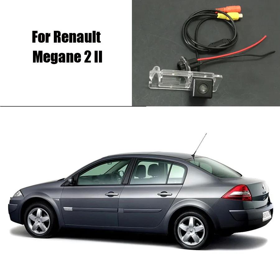 

Thehotcakes Car Rear View Camera For Renault Megane 2 II / Reverse Camera / HD CCD RCA NTST PAL / License Plate Light OEM