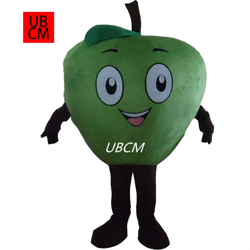

Green Apple Mascot Costume Performance prop costume Adult Outfit
