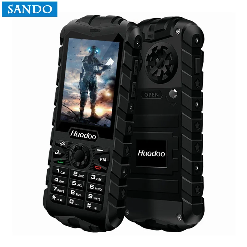 Huadoo H3 GSM Dual Sim CellPhons 2 4 дюйма 1300 мАч старший Oudoor IP68 Водонепроницаемый