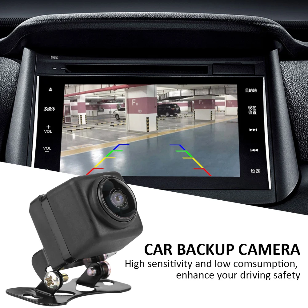

HD 180 degree Fisheye Lens car camera Rear / Front view wide angle reversing backup camera night vision parking assist