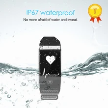 Новое поступление водонепроницаемый ЭКГ бизнес смарт-Группа фитнес-трекер вариабельности сердечного ритма артериального давления браслет для iPhone