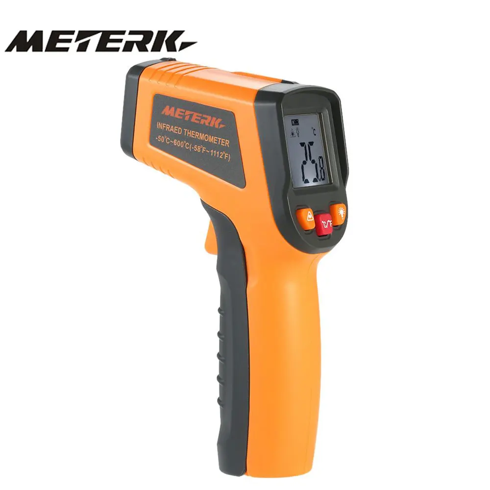 Meterk 50400 Degrees Celsius Portable Digital LCD Non contact IR