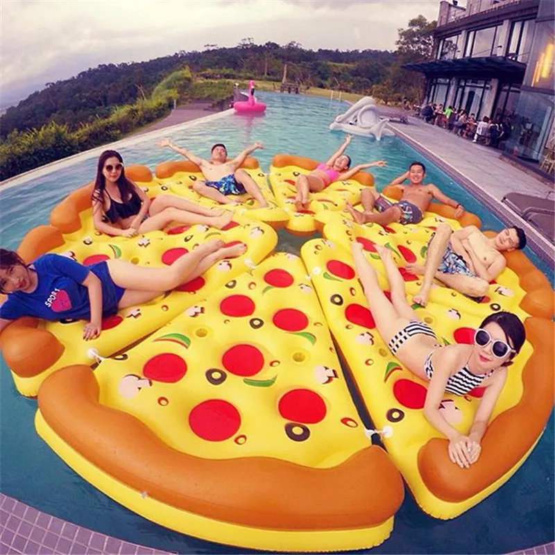 

Inflatable Pizza Swimming Ring Giant Pool Float Toy Circle Beach Sea Party Inflatable Mattress Water Adult Kid Hot Sale Dropship