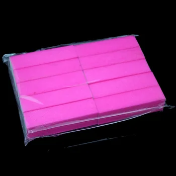 

Kimcci 10X Fluorescence Rose Red Color Nail File Tools Sanding BLOCK ACRYLIC Nail TIPS SANDING Files Nail Care Buffer Wholesale