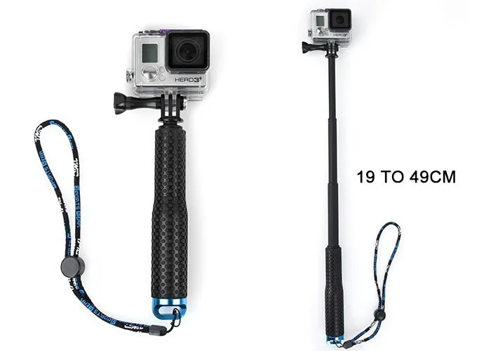 Waterproof Hand Grip Adjustable Selfie Stick Handheld (3)