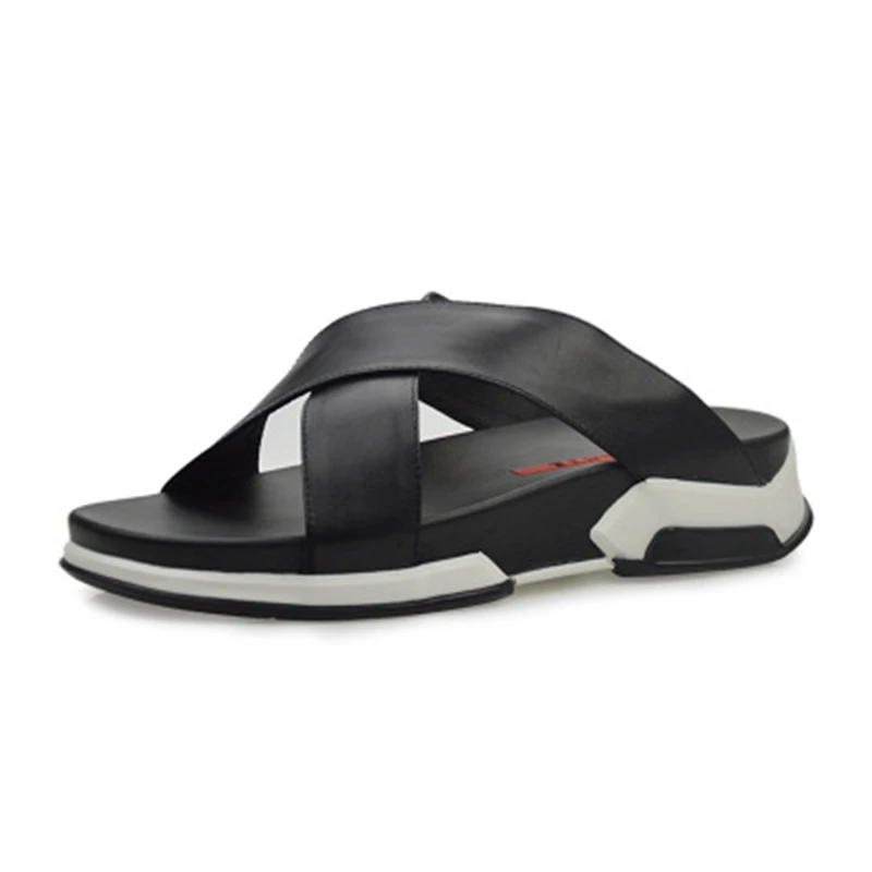 Sólidos Chinelos Plana Moda Homens Sandálias Casuais Luxo Verão Praia Concise Sandália Primavera De Lazer Nova Sapatos Aqw1SBTx