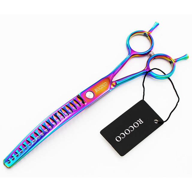 Pet Grooming Curved Thinning Scissor